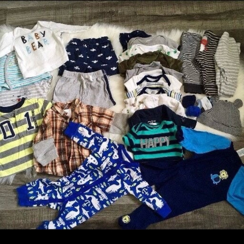 Used baby boy clothes